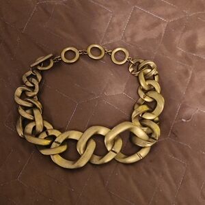 ZARA Chunky Gold Chain Necklace